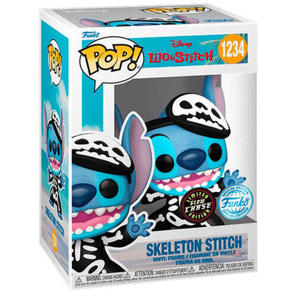 Funko Pop! Disney Lilo & Stitch Skeleton Stitch Chase Exclusive #1234