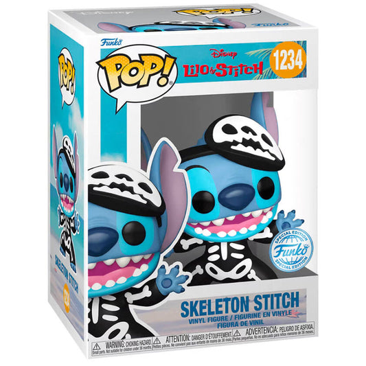 Funko Pop! Disney Skeleton Stitch Exclusive #1234