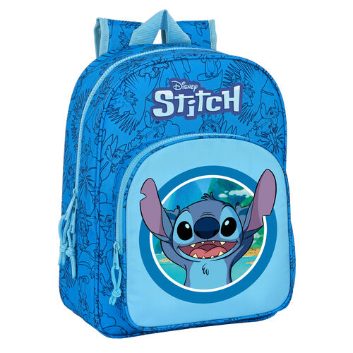Safta Mochila Stitch Disney 34cm adaptável