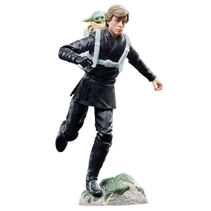 Figura de 15 cm de Luke Skywalker y Grogu de Star Wars El libro de Boba Fett