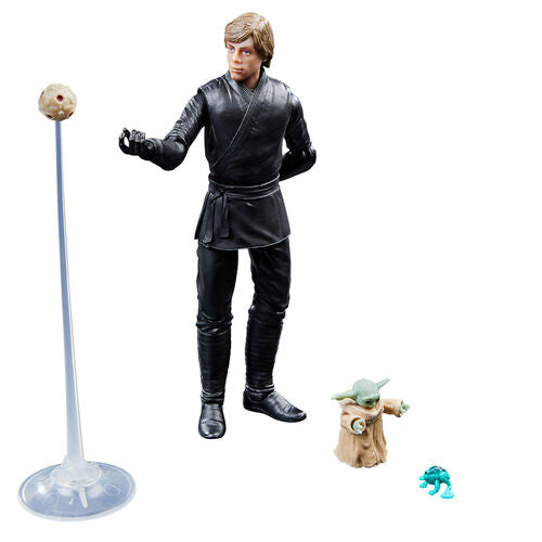 Figura de 15 cm de Luke Skywalker y Grogu de Star Wars El libro de Boba Fett