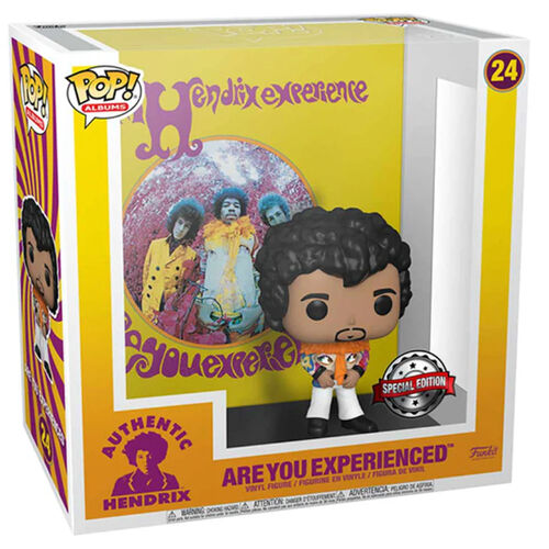 Funko POP! Rocks Albums Jimi Hendrix Are You Experienced Exclusive #24