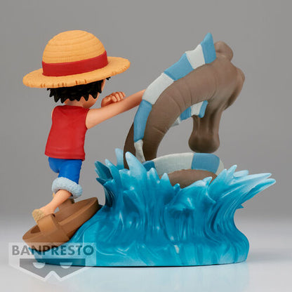 Banpresto Monkey D Luffy vs Local Sea Monster Log Stories One Piece 7cm Figure