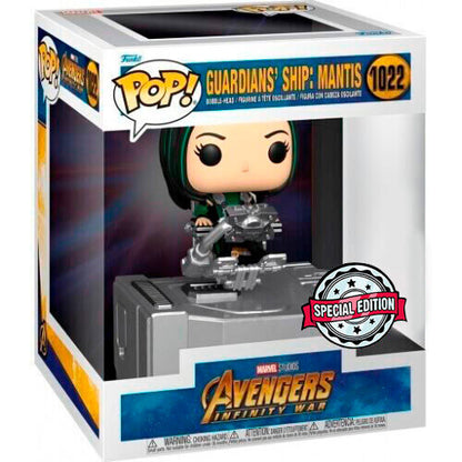 ¡Funko Pop! Deluxe Marvel Avengers Guardianes de la Galaxia Guardianes Ship Mantis Exclusivo #1022