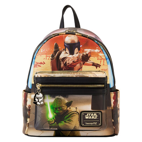 Mochila Loungefly Star Wars Episode II Attack of the Clones backpack 26cm