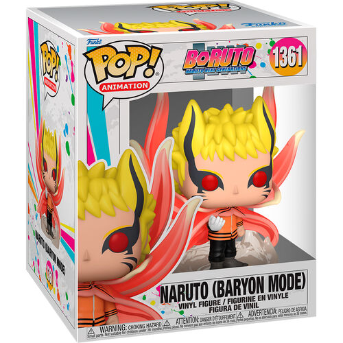 Funko Pop! Animation Boruto Naruto Next Generations Naruto (Baryon Mode) 6" #1361