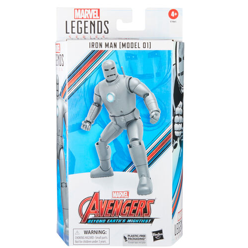 Hasbro Figura Marvel Avengers Beyond Earths Mightiest Iron Man Model 01 figure 15cm