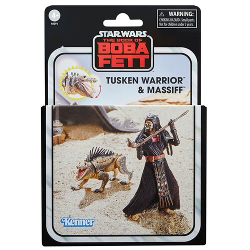 Hasbro Figura Star Wars The Book of Boba Fett Tusken Warrior & Massiff 9,5cm