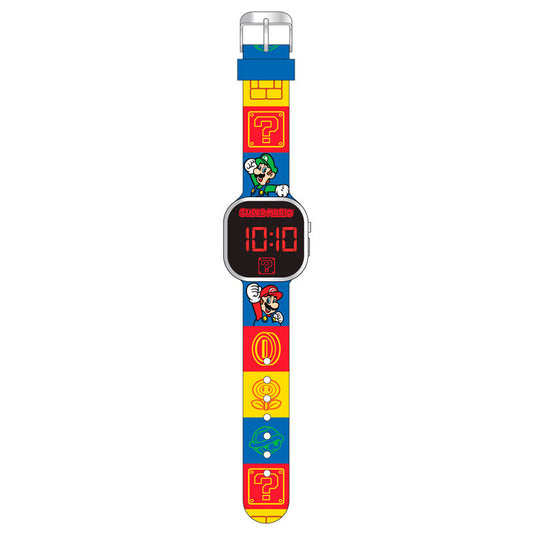 Kids Licensing Relógio led Super Mario