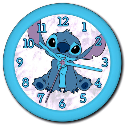 Reloj de pared Disney Stitch con licencia para niños