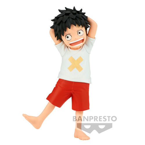 Banpresto Figura Monkey D Luffy Children The Grandline Series Film Red One Piece 12cm