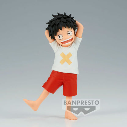 Banpresto Figura Monkey D Luffy Children The Grandline Series Film Red One Piece 12cm