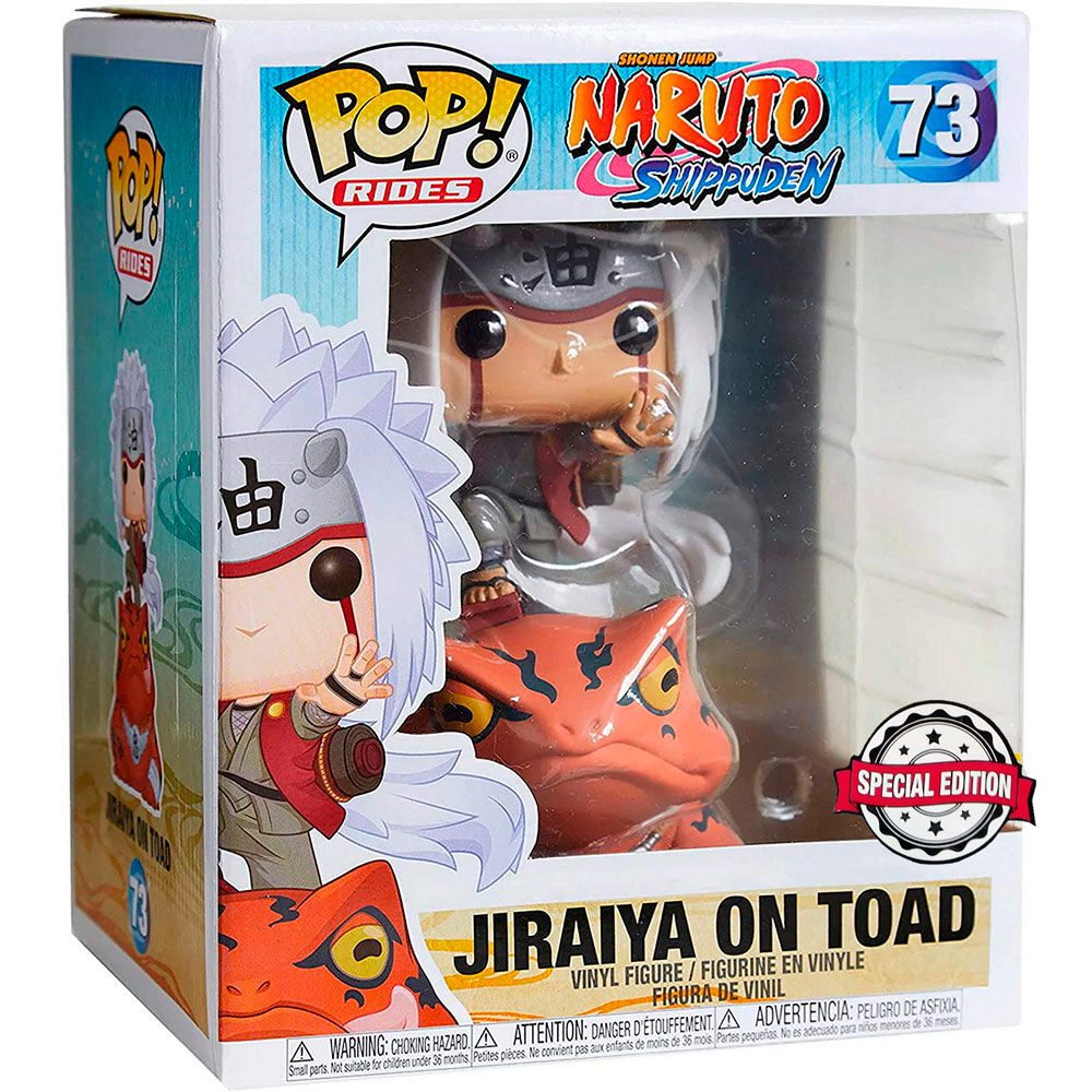 Funko Pop! Naruto Shippuden Jiraiya on Toad Exclusive #73