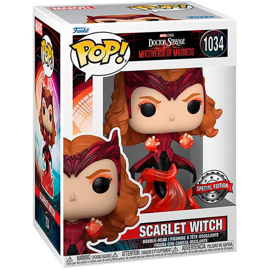 Funko Pop! Marvel Doctor Strange Multiverse of Madness Scarlet Witch Exclusive #1034