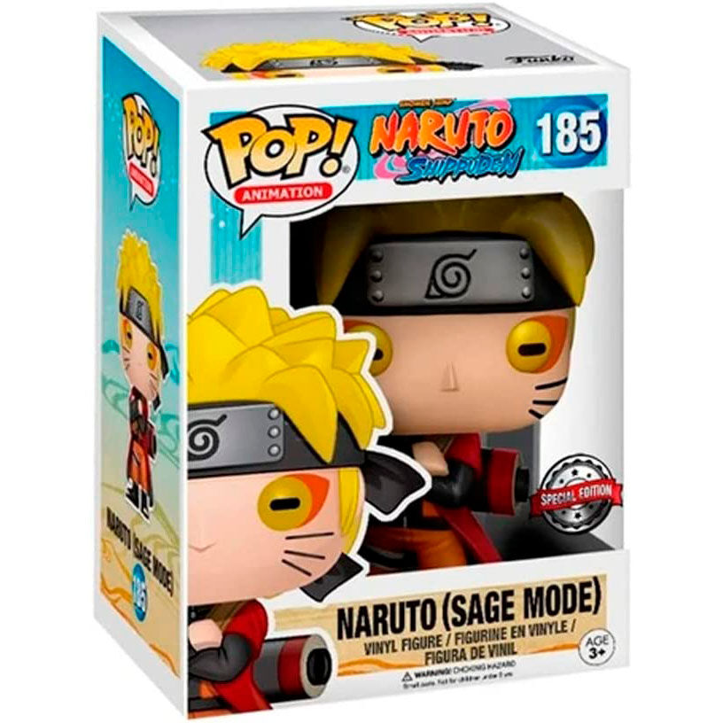 Funko Pop! Naruto Shippuden Naruto Sage Mode Exclusive #185