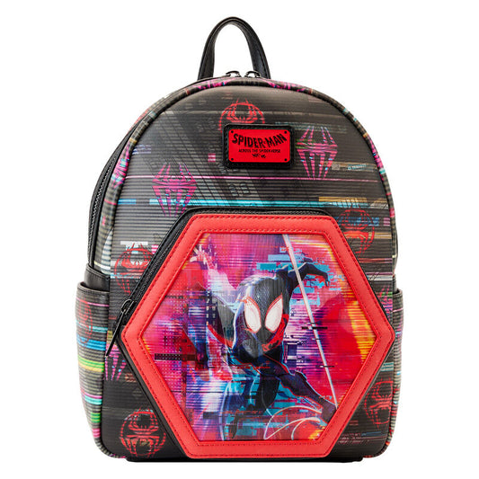 Mochila Loungefly Marvel Spiderman Across the Spider-Verse Lenticular backpack 27cm