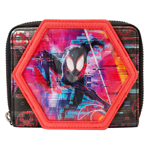 Carteira Loungefly Marvel Spiderman Across the Spider-Verse Lenticular wallet