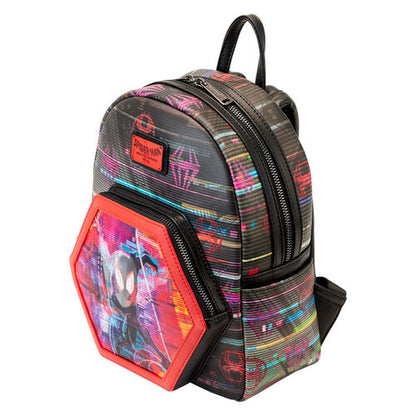 Mochila Loungefly Marvel Spiderman Across the Spider-Verse Lenticular backpack 27cm