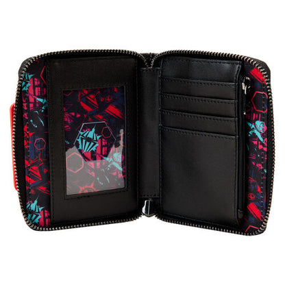 Carteira Loungefly Marvel Spiderman Across the Spider-Verse Lenticular wallet