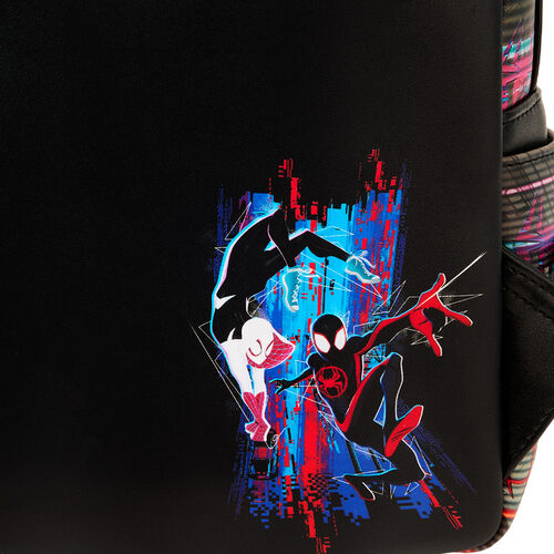 Mochila Loungefly Marvel Spiderman Across the Spider-Verse Lenticular backpack 27cm