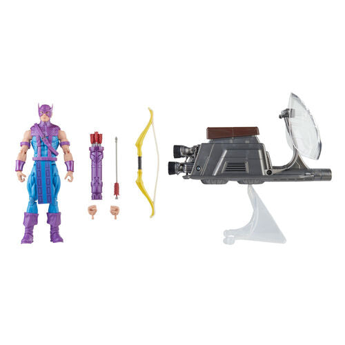 Hasbro Figura Marvel Avengers Beyond Earths Mightiest Hawkeye with Sky-Cycle figure 15cm