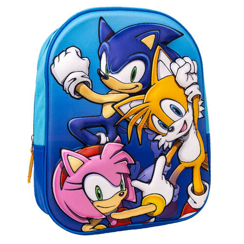Mochila Cerdá Sonic The Hedgehog 3D de 31 cm