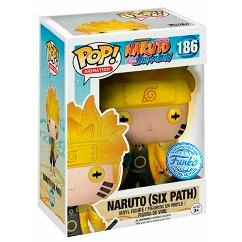 Funko Pop! Naruto Shippuden Naruto Six Path Exclusive #186