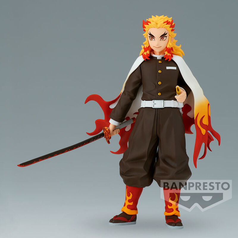 Figura Banpresto Demon Slayer Kimetsu no Yaiba Senjuro Kyojuro 17cm