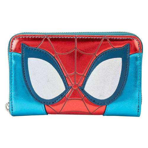 Carteira Loungefly Marvel Spiderman Metallic wallet