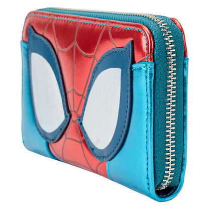 Carteira Loungefly Marvel Spiderman Metallic wallet