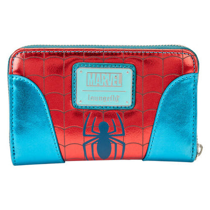 Carteira Loungefly Marvel Spiderman Metallic wallet