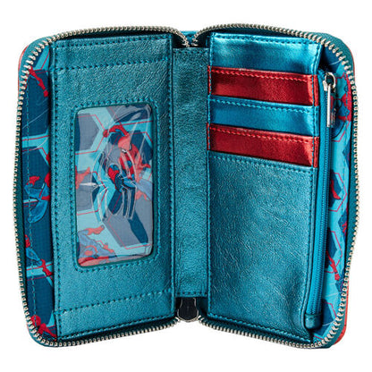 Carteira Loungefly Marvel Spiderman Metallic wallet