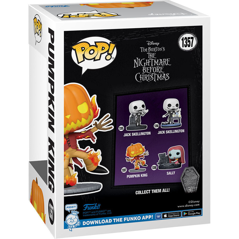 Funko Pop! Disney Nightmare Before Christmas 30th Anniversary Pumpkin King #1357