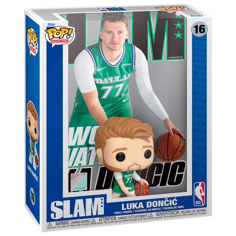 ¡Funko POP! Portada de revista Slam NBA Luka Doncic #16