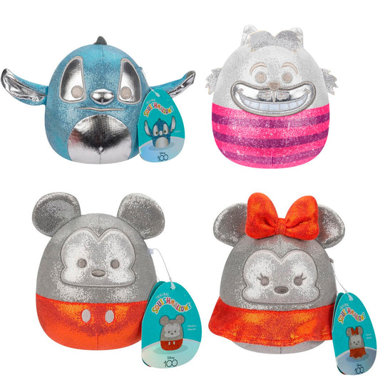 Jazwares Blister 4 peluches Disney Squishmallows 12cm