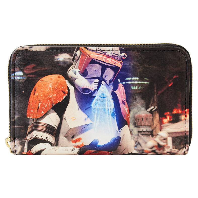 Carteira Loungefly Star Wars: Episode III Revenge of the Sith Scene wallet