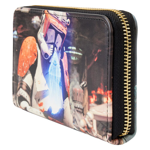 Carteira Loungefly Star Wars: Episode III Revenge of the Sith Scene wallet