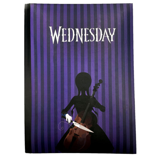 SD Toys Caderno A5 Wednesday luz
