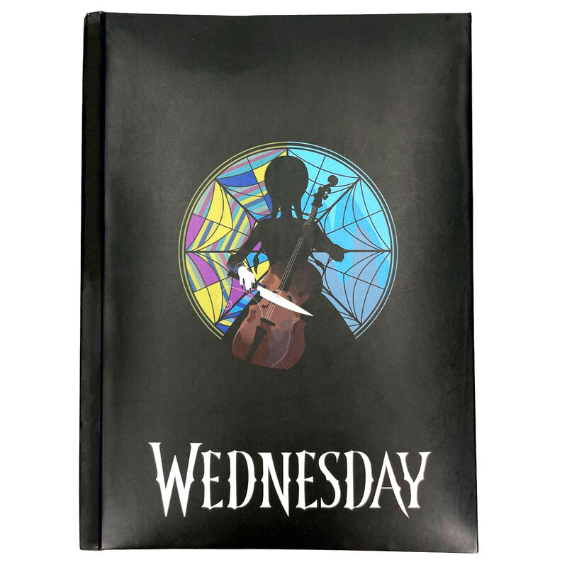 SD Toys Cuaderno A5 Roseton Miércoles Roseton luz