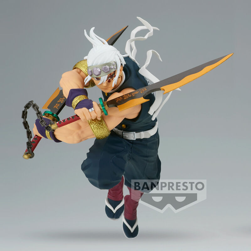 Banpresto Demon Slayer Kimetsu no Yaiba Vibration Stars Tengen Uzui 13cm Figure