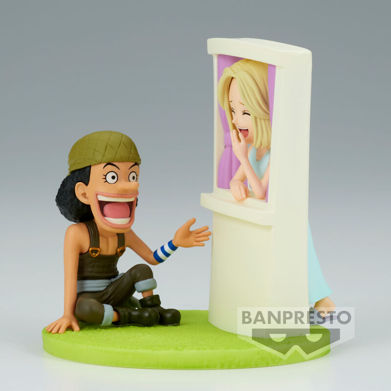 Banpresto Figura Usopp & Kaya Log Stories One Piece 7cm