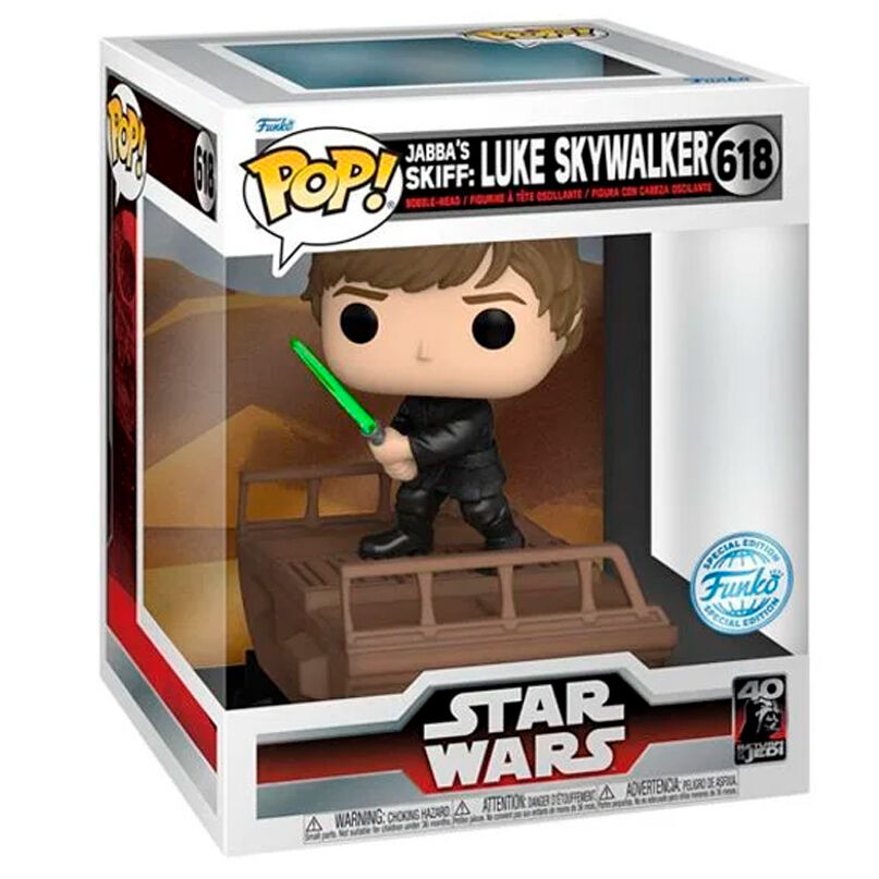 Funko POP! Movie Deluxe Star Wars Luke Skywalker Exclusive #618