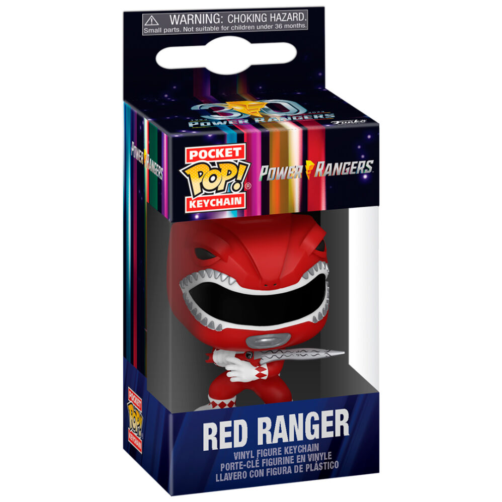 Funko Pocket Pop! Power Rangers 30th Anniversary Red Ranger