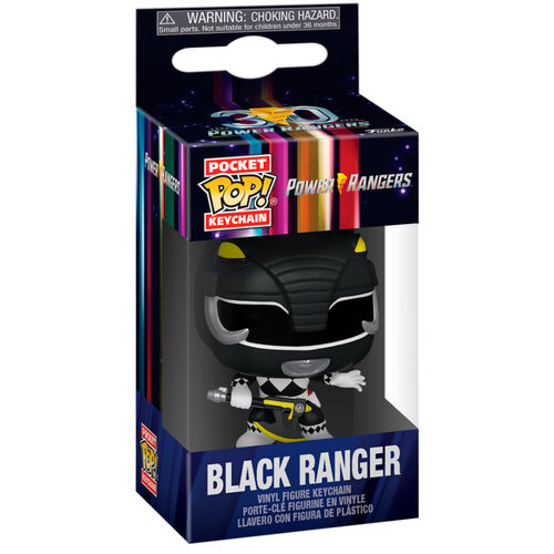 Funko Pocket Pop! Power Rangers 30th Anniversary Black Ranger