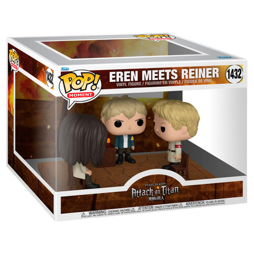 Funko Pop! Moment Attack on Titan Eren Meets Reiner #1432