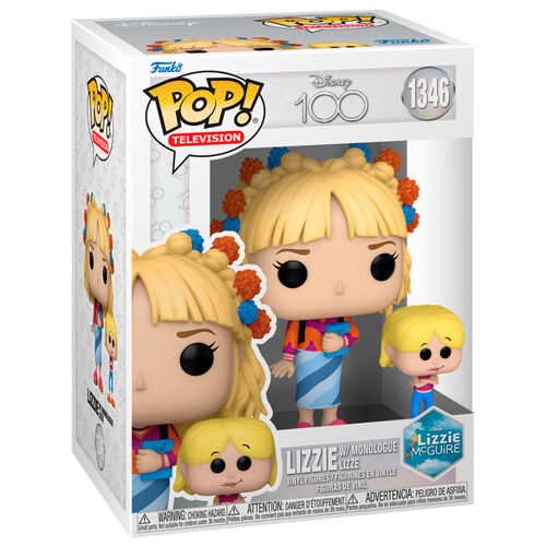 Funko POP! Disney 100 Years Lizzie McGuire Lizzie With Monologue Lizze #1346