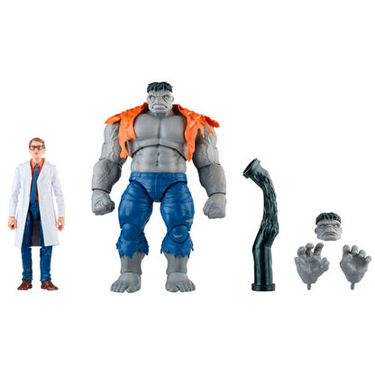 Hasbro Figura Marvel Avengers Beyond Earths Mightiest Gray Hulk & Dr. Bruce Banner figures 15cm