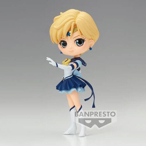 Banpresto Figura Pretty Guardian Sailor Moon Cosmos the Movie Eternal Sailor Uranus ver.A Q posket 14cm