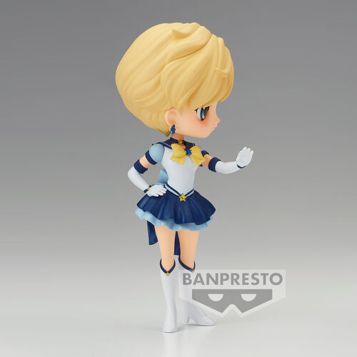 Banpresto Figura Pretty Guardian Sailor Moon Cosmos the Movie Eternal Sailor Uranus ver.A Q posket 14cm