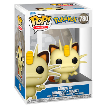 ¡Funko Pop! Pokémon Meowth #780